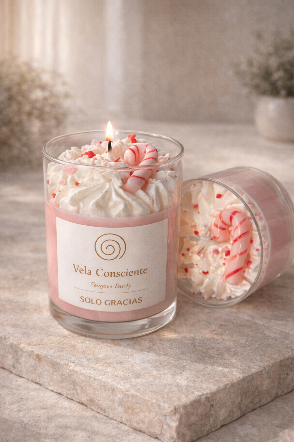 Vela de Algodón Dulce – Edición Especial